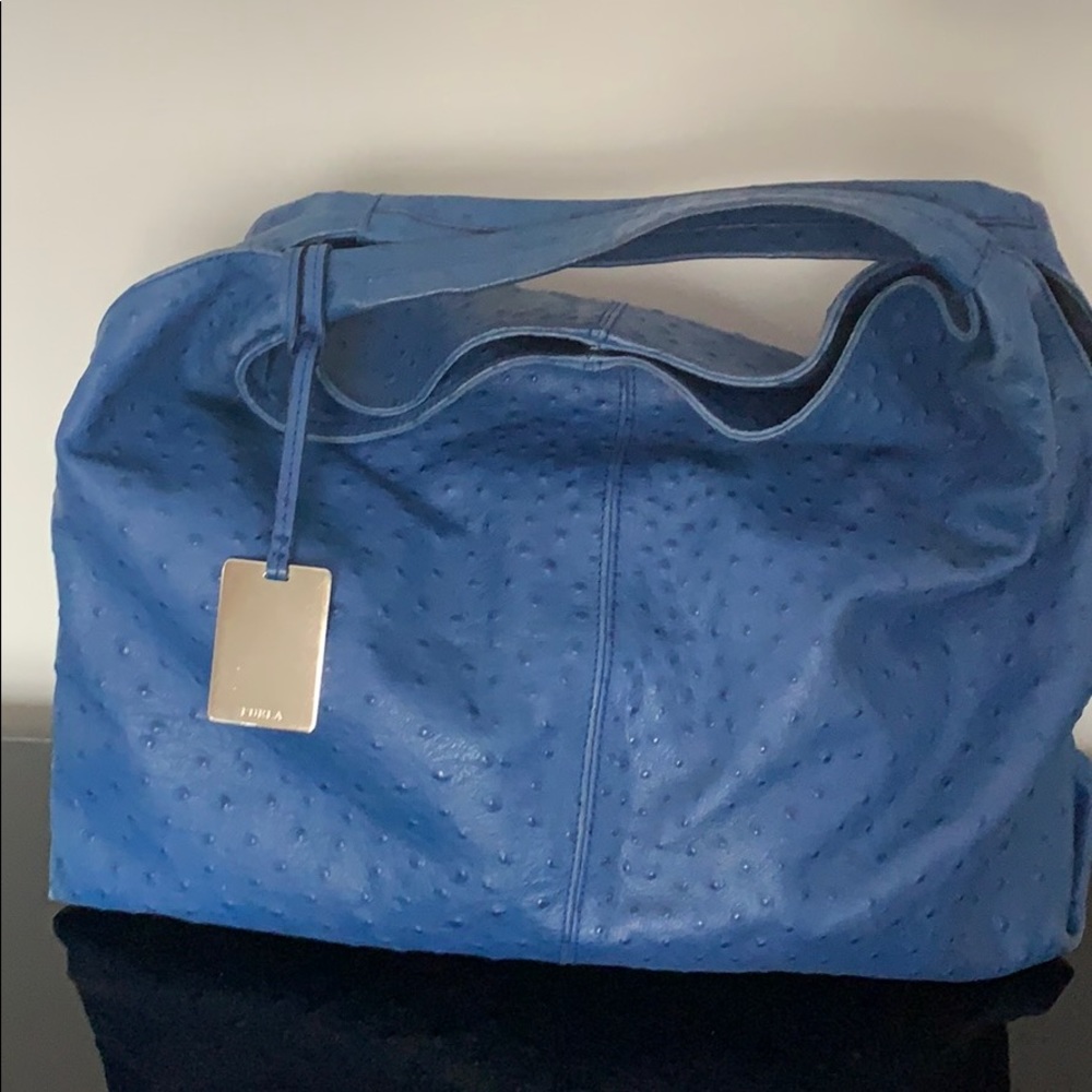 Furla Handbag - blue hobo